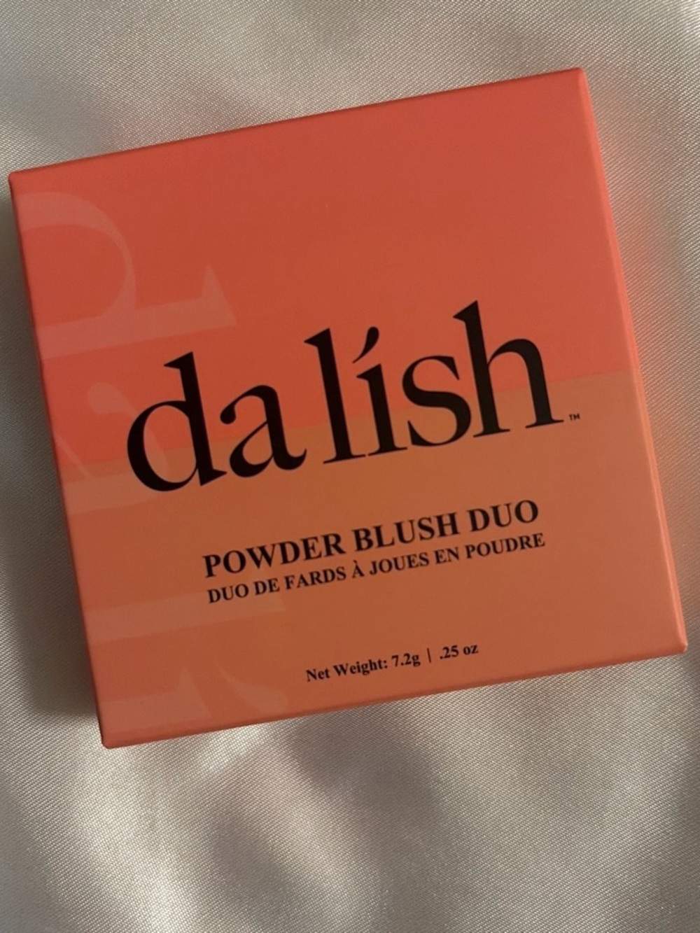 Powder Blush Duo — Coral Peach Blush